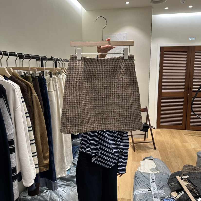 GILLI韓國代購㊣女裝新款熱賣推薦休閑真品時尚人氣短裙羊毛GILLI短裙