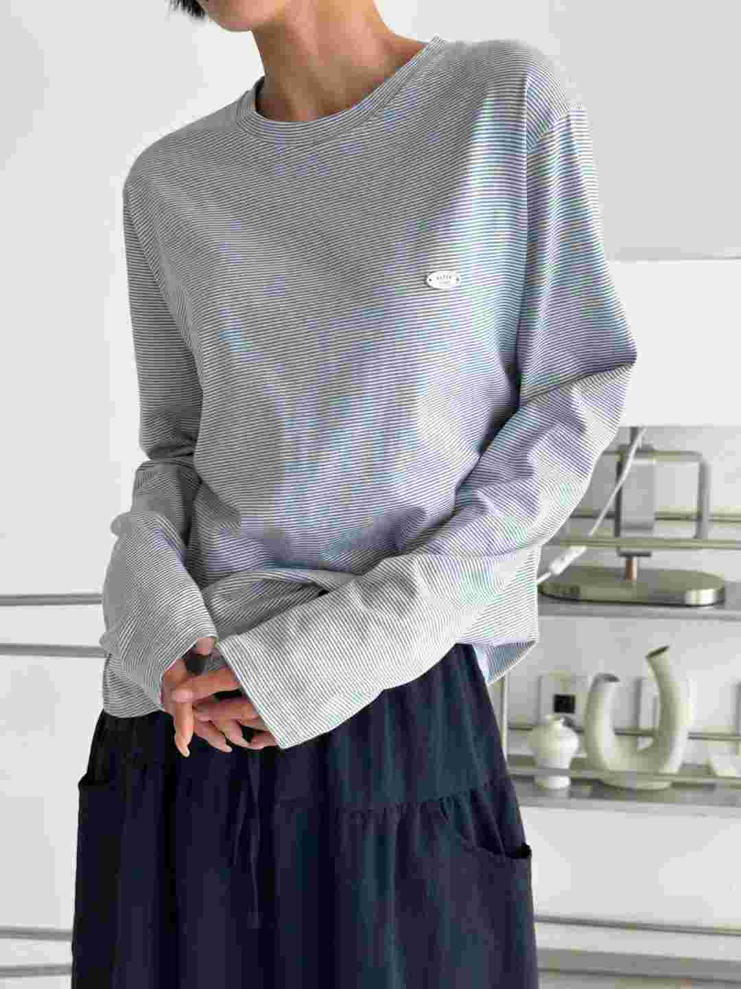 ALICE S CLOSET東大門㊣直郵女士新款真品熱賣職業長袖T恤ALICE S CLOSET長袖T恤