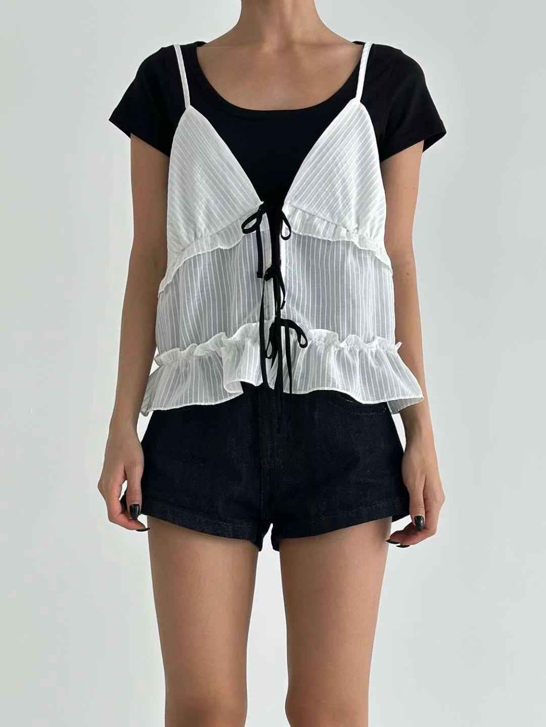 ALICE S CLOSET韓國直郵㊣女裝新款休閑吊帶背心不含內搭ALICE S CLOSET吊帶/背心