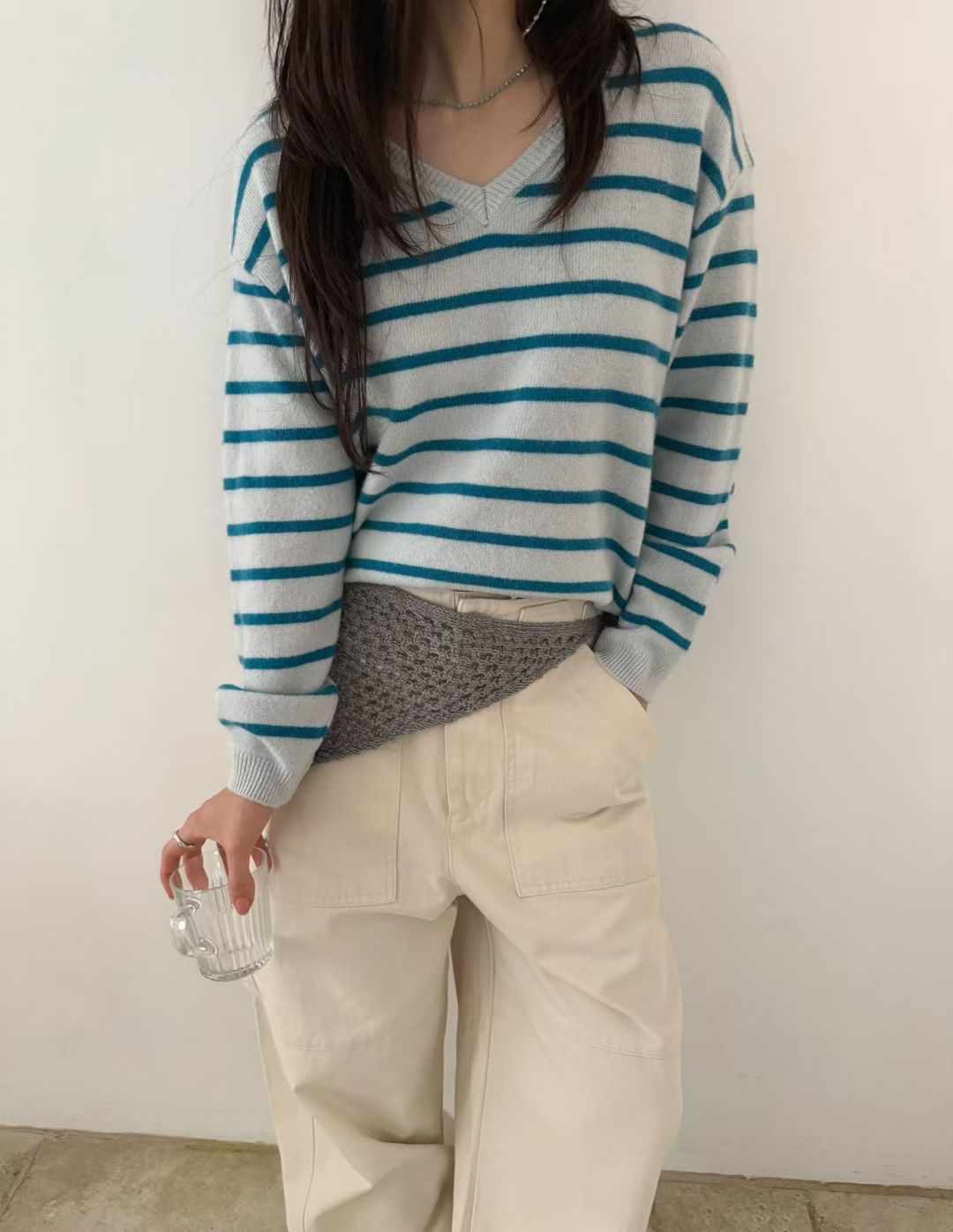 STANDING東大門㊣實拍女士新品熱賣25秋冬休閑真品推薦針織衫STANDING針織衫