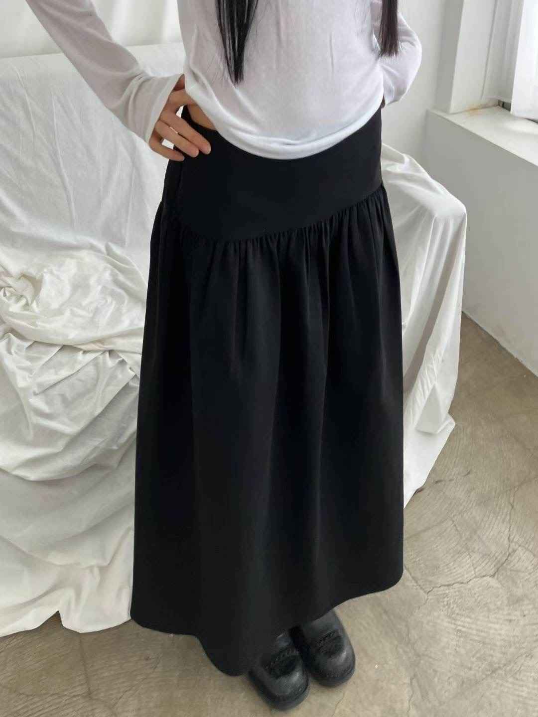 REGULAR韓國直郵㊣女裝新款人氣職業熱賣真品25秋冬長裙不含腰帶REGULAR長裙