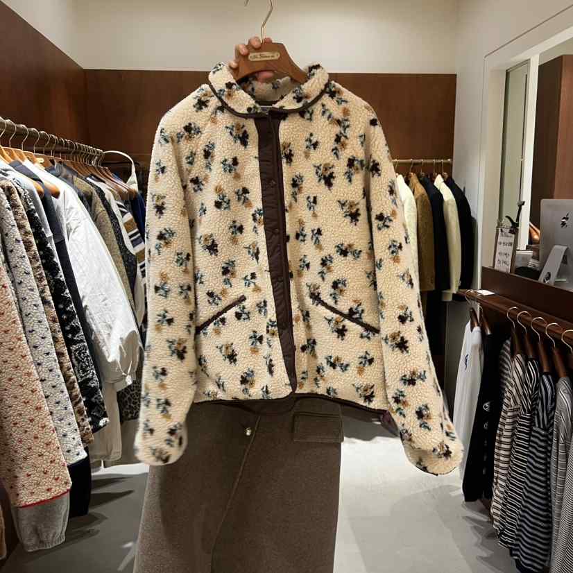 HEBON東大門㊣直郵女裝新品休閑職業真品25秋冬人氣夾克雙面絨HEBON夾克
