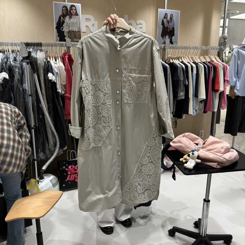 RUMBA東大門㊣代購女裝新品時尚休閑推薦熱賣職業真品連衣裙RUMBA連衣裙