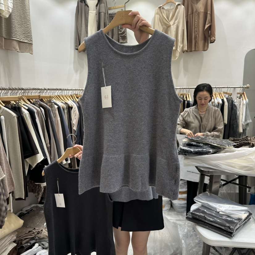 G.I-L韓國直郵㊣女士新品真品推薦熱賣時尚休閑25秋冬吊帶背心G.I-L吊帶/背心