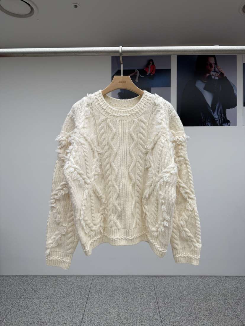 MADE-P東大門㊣實拍女裝新品真品推薦休閑熱賣25秋冬人氣毛衣MADE-P毛衣