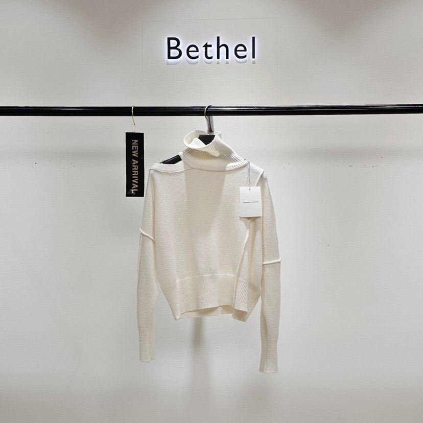 BETHEL東大門㊣實拍女裝新款25秋冬人氣職業休閑時尚針織衫BETHEL針織衫