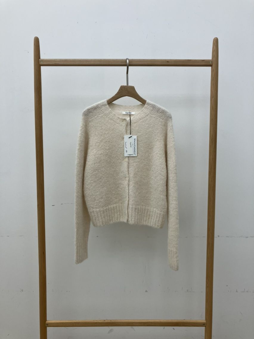 B_GARDER韓國代購㊣女裝新品25秋冬熱賣真品職業針織衫開衫B.GARDER針織衫