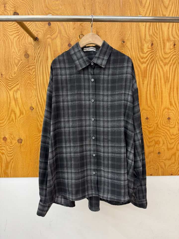 PROJECTVIEW東大門㊣直郵女裝新品真品職業休閑襯衫蕾絲衫格紋PROJECTVIEW襯衫/蕾絲衫