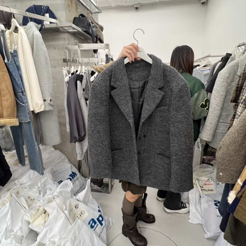 BREATHE東大門㊣直郵女士新款職業時尚真品熱賣推薦25秋冬夾克BREATHE夾克