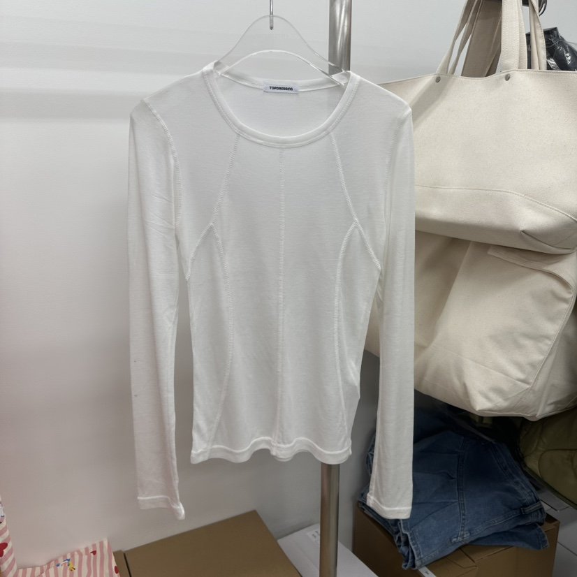 TOPDRESSING東大門㊣代購女裝新品真品休閑25秋冬時尚長袖T恤TOPDRESSING長袖T恤