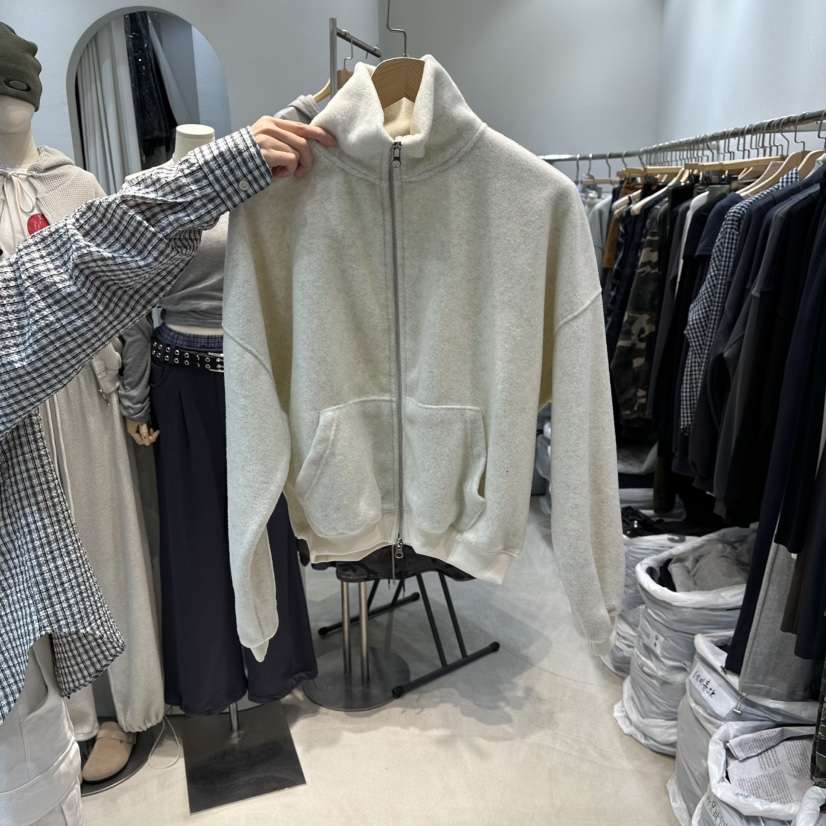 W.FATAL韓國代購㊣女士新品25秋冬熱賣真品時尚夾克雙面絨W.FATAL夾克