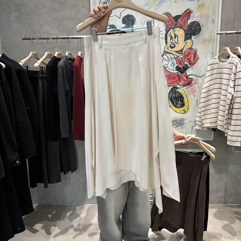 LAMAGIEPIE東大門㊣代購女裝新品人氣職業時尚休閑推薦長裙LAMAGIE GREY長裙