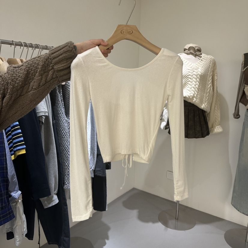 VAULT東大門㊣代購女裝新款時尚人氣真品休閑熱賣職業長袖T恤VAULT長袖T恤