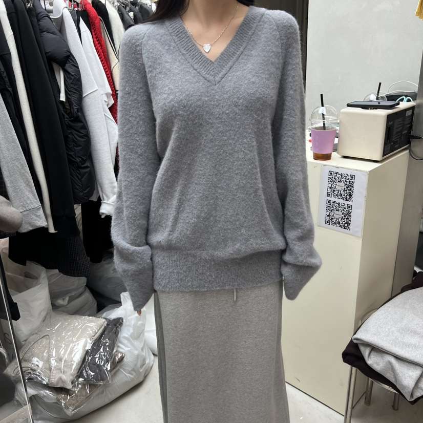 LEESEED-A韓國直郵㊣女士新品熱賣真品休閑針織衫不含內搭SEeD/LEESEED針織衫