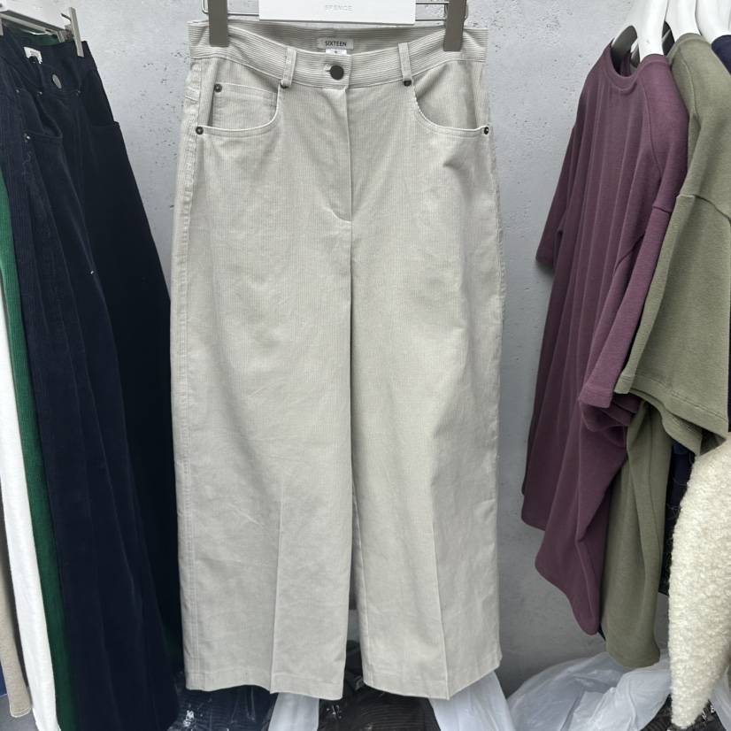 SIXTEEN韓國直郵㊣女裝新品休閑時尚人氣25秋冬職業真品休閑褲SIXTEEN休閑褲
