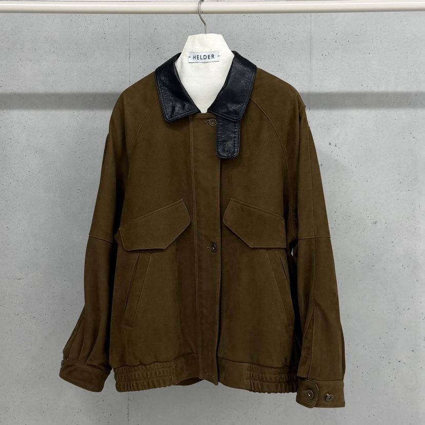 HELDER-P東大門㊣代購女士新品25秋冬職業推薦人氣夾克小羊皮HELDER夾克