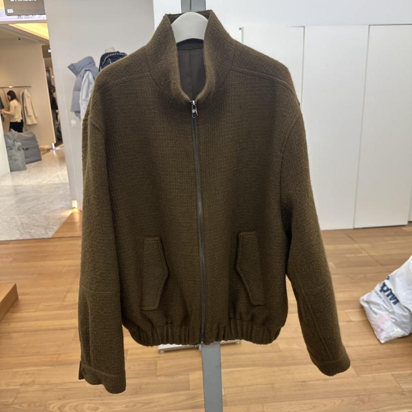 MYNAMEIS韓國代購㊣女士新品休閑25秋冬真品人氣短款大衣羊毛MYNAMEIS短款大衣