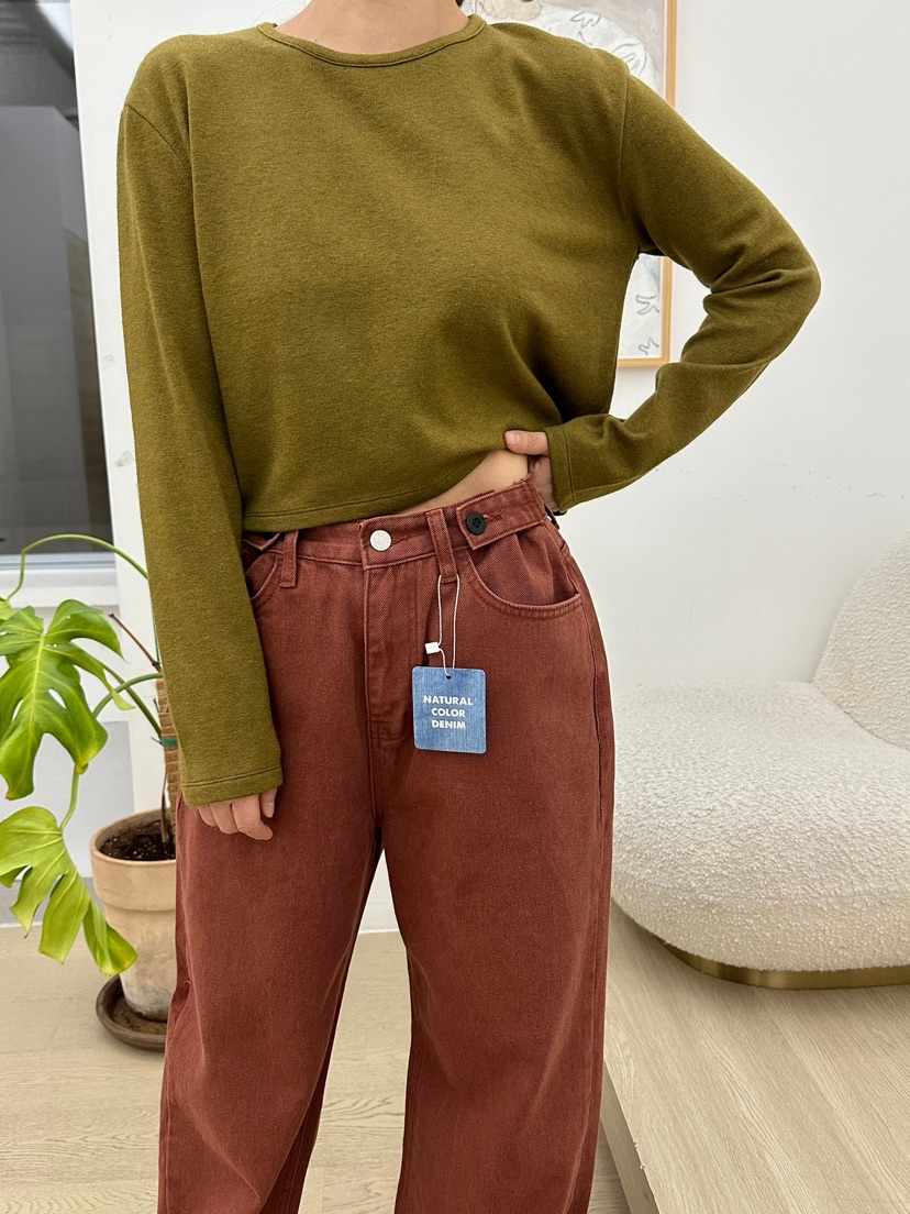 BUT韓國代購㊣女士新款人氣推薦時尚真品休閑職業長袖T恤羊毛button長袖T恤