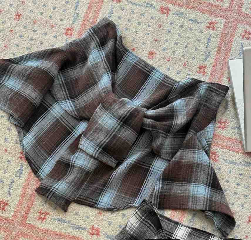 BYRING韓國直郵㊣女裝新款時尚25秋冬職業熱賣腰帶羊毛腰帶BYRING腰帶