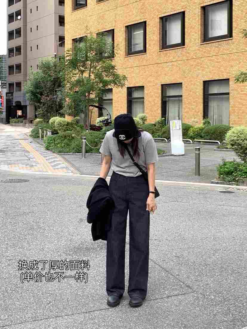 COURGETTE東大門㊣代購女士新品推薦人氣時尚休閑25秋冬牛仔褲COURGETTE牛仔褲