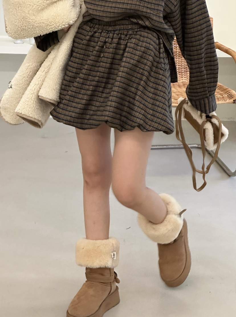 ZEROZERO東大門㊣代購女裝新品時尚休閑推薦真品職業短裙格紋ZEROZERO短裙