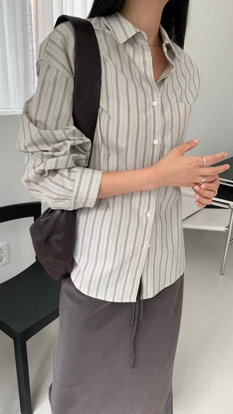 FLAT WHITE東大門㊣直郵女士新款真品休閑熱賣人氣襯衫蕾絲衫FLAT WHITE襯衫/蕾絲衫