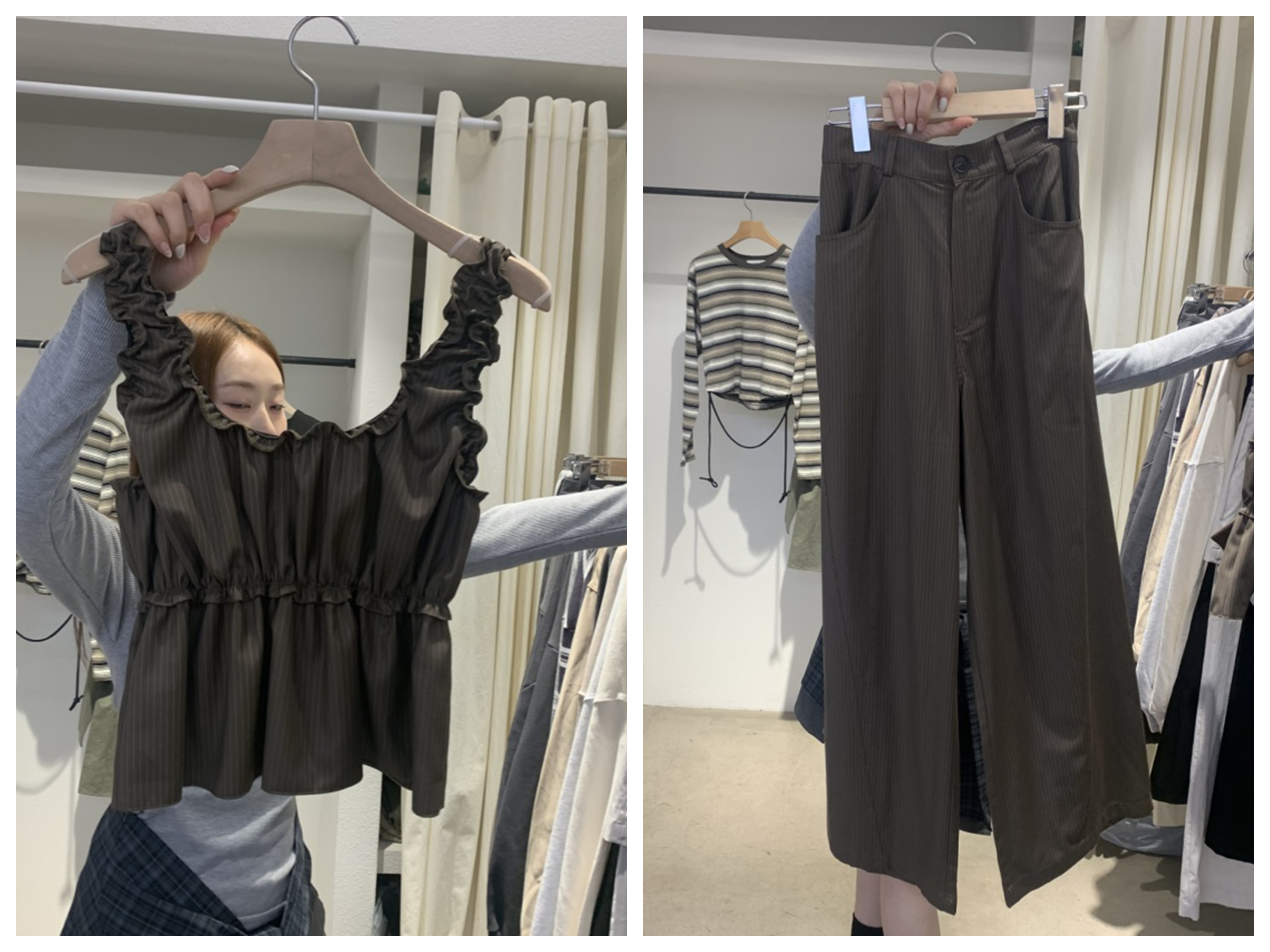 IR BIEN/BIENBIEN東大門㊣代購女裝新品職業25秋冬熱賣套裝IR BIEN/BIENBIEN套裝
