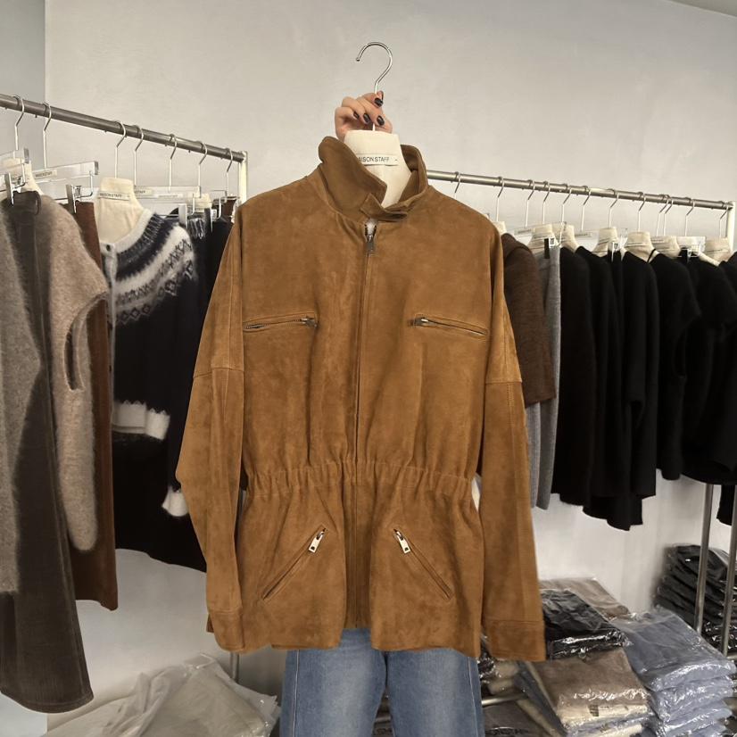 DOUBLE STANDARD/LE SMOKING/MAISONSTAFF韓國代購㊣女士新品真品夾克MAISONSTAFF夾克