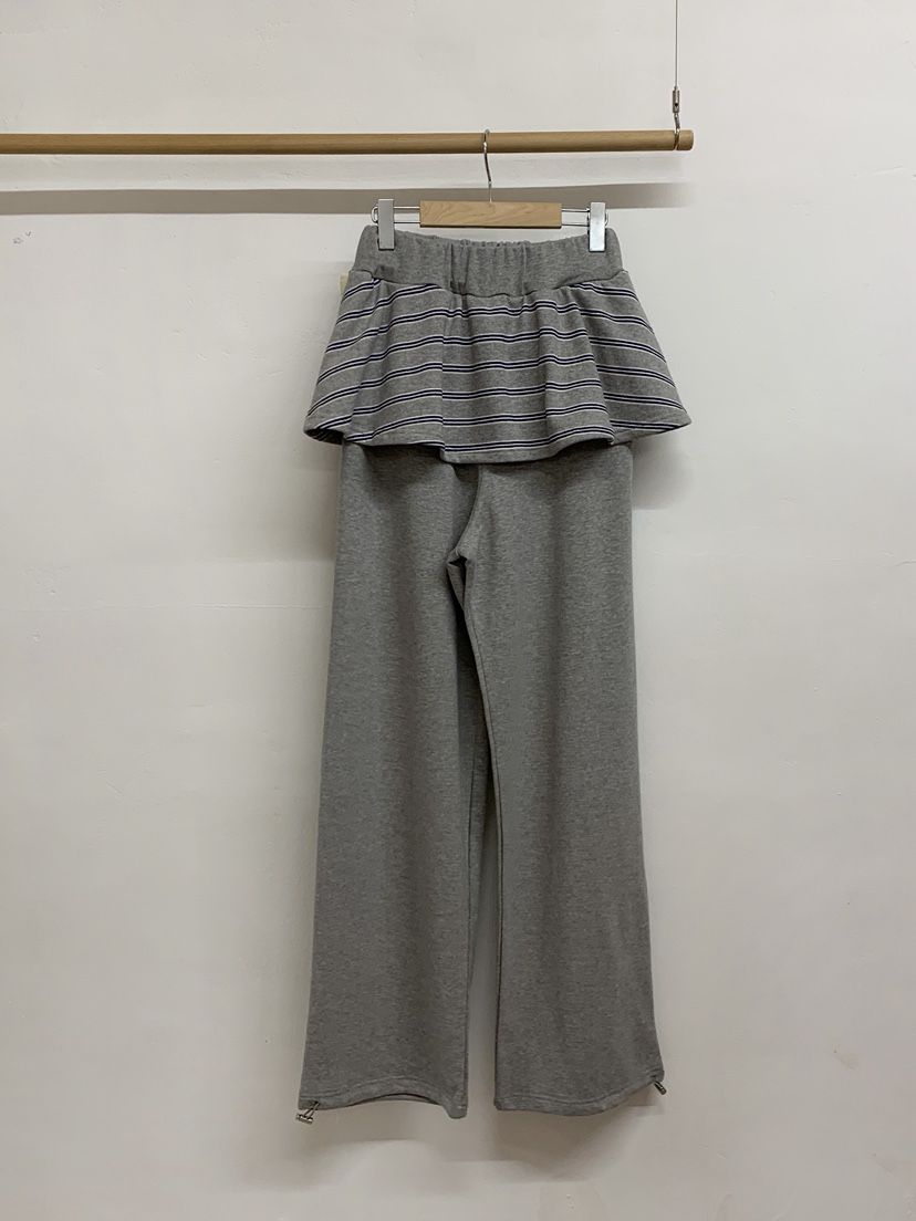 MORE THAN-P韓國直郵㊣女士新款人氣25秋冬職業休閑熱賣裙褲MORE THAN裙褲