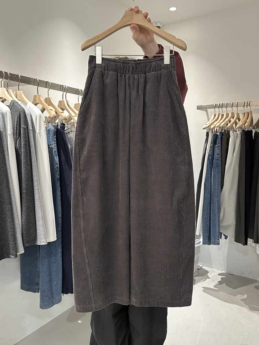 PEPPER-L韓國代購㊣女士新品25秋冬熱賣時尚推薦休閑褲加絨PEPPER休閑褲