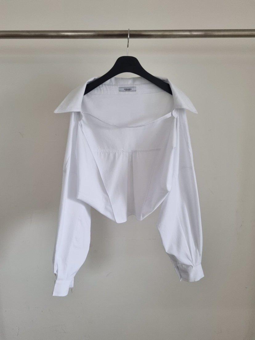 VERANDA韓國代購㊣女士新品25秋冬時尚真品推薦人氣襯衫蕾絲衫VERANDA襯衫/蕾絲衫