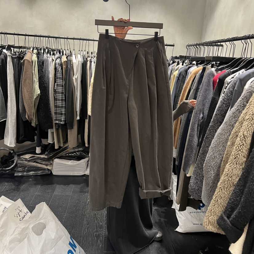 TUG韓國代購㊣女士新品人氣時尚休閑熱賣25秋冬真品推薦休閑褲TUG休閑褲