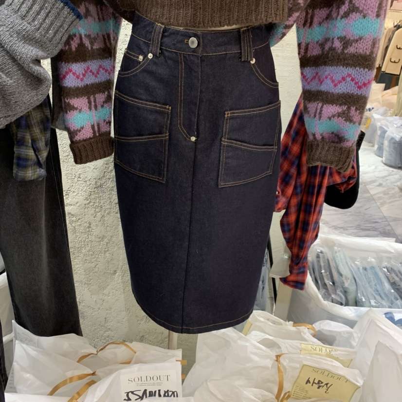 SOLD OUT東大門㊣直郵女裝新品推薦真品25秋冬半身裙中短裙SOLD OUT半身裙/中短裙