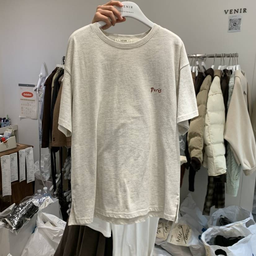 VENIR-a東大門㊣實拍女裝新品熱賣休閑時尚25秋冬人氣真品T恤VENIR-aT恤