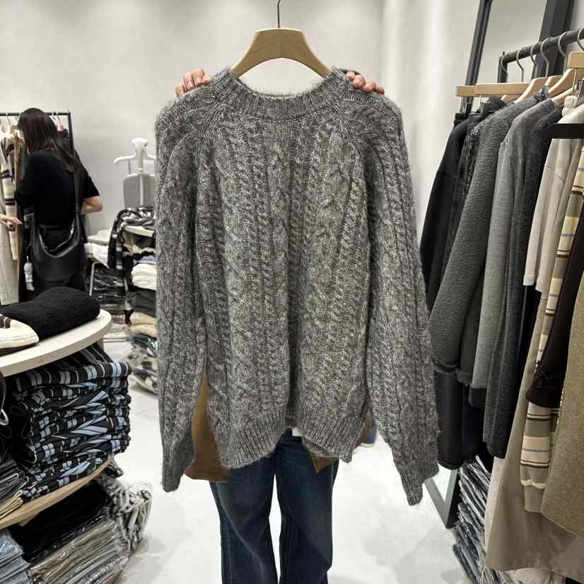AURA韓國代購㊣女裝新品職業25秋冬推薦真品熱賣休閑毛衣羊毛Au ra毛衣