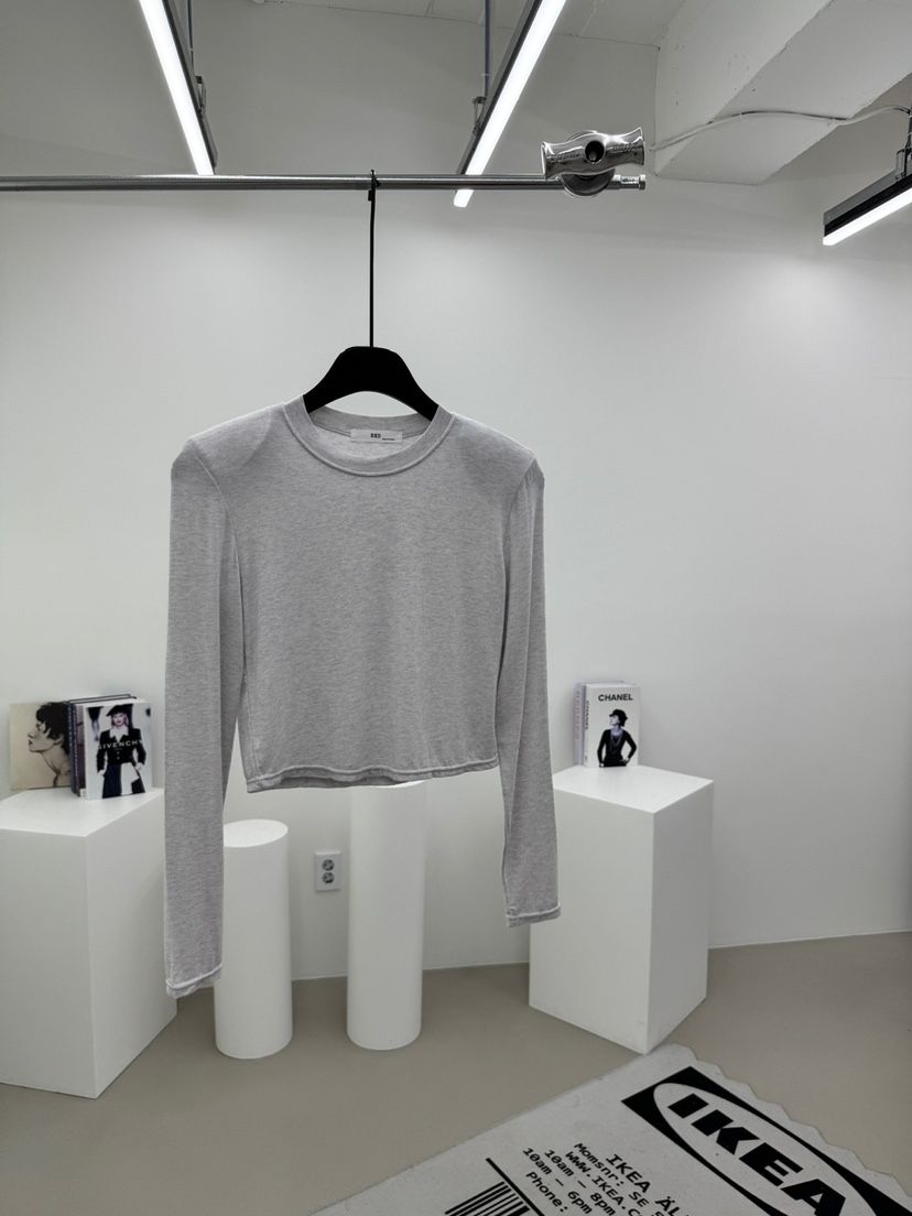 RED-A韓國直郵㊣女士新品休閑職業25秋冬人氣真品推薦長袖T恤RED-A長袖T恤