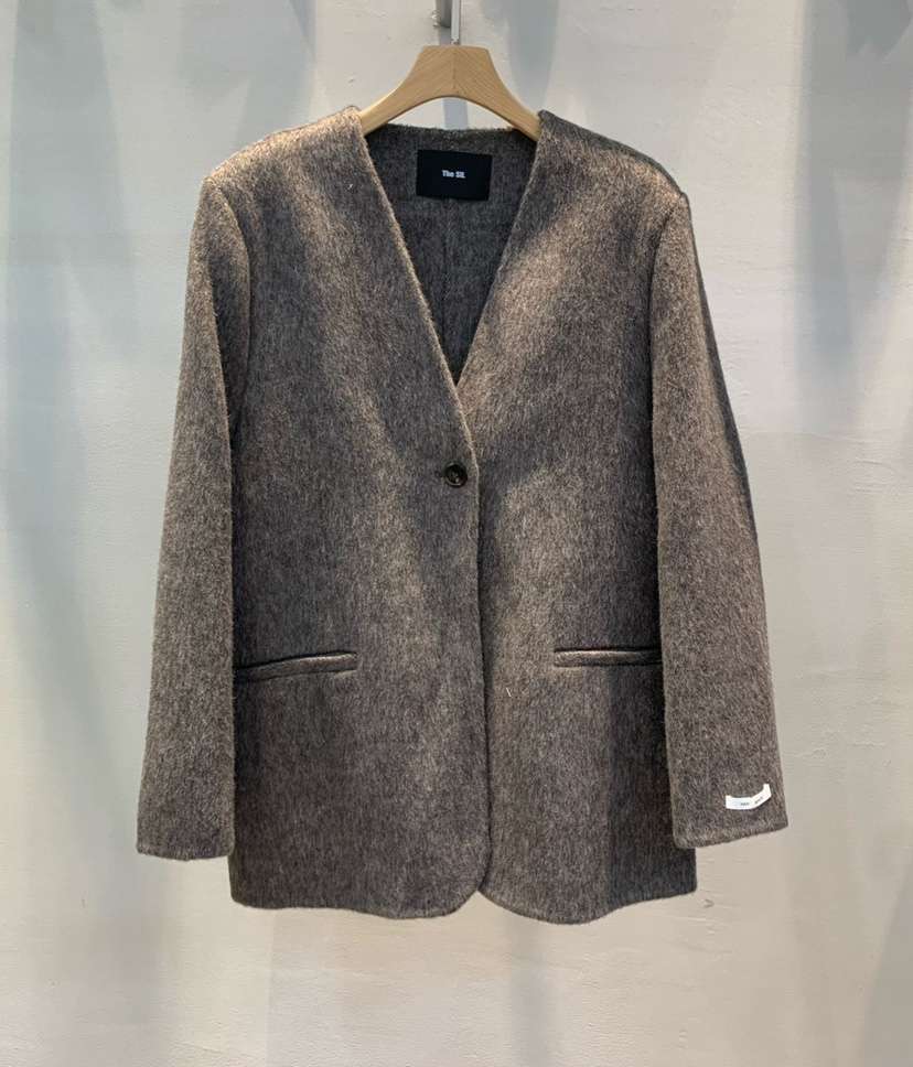 THE SIL東大門㊣直郵女裝新品25秋冬真品短款大衣含腰帶手工THE SIL/1 2ILLY短款大衣