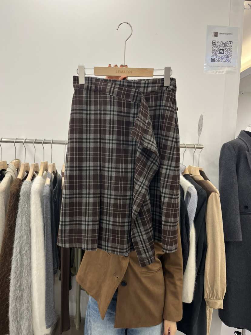 LEMATIN東大門㊣代購女士新品時尚休閑25秋冬真品半身裙中短裙LEMATIN半身裙/中短裙
