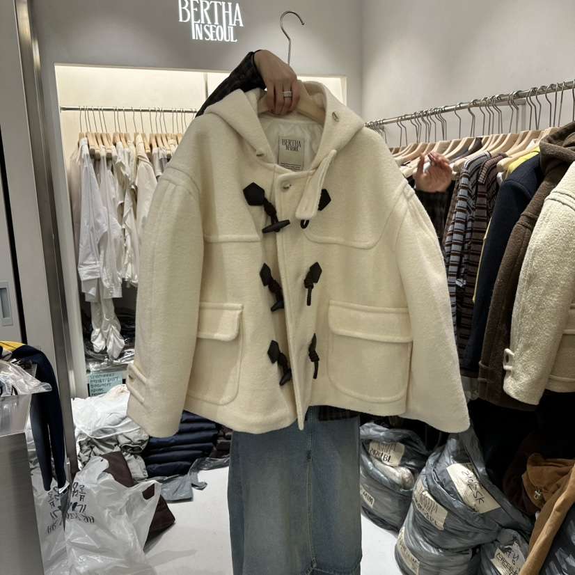 BERTHA東大門㊣直郵女士新品25秋冬時尚推薦職業真品人氣夾克BERTHA夾克