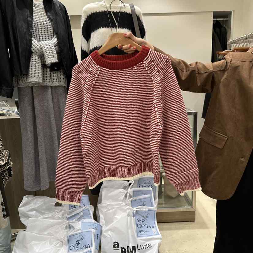 MELO東大門㊣代購女裝新款職業推薦時尚人氣休閑熱賣真品毛衣MELO毛衣