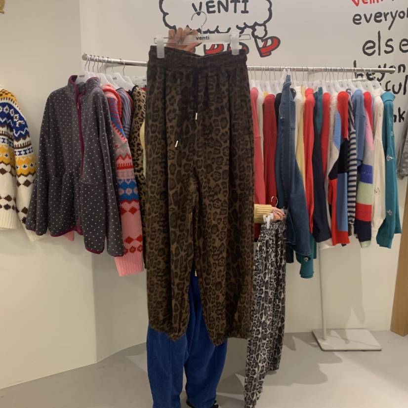 VENTI東大門㊣實拍女裝新品休閑熱賣職業時尚推薦休閑褲天鵝絨VENTI休閑褲