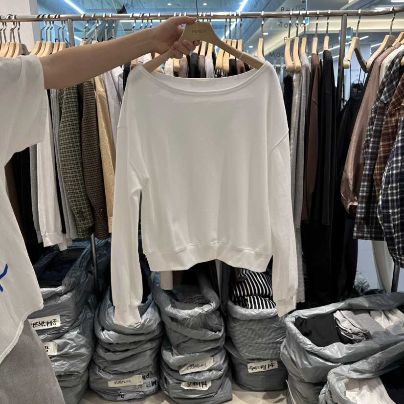 HONG.U東大門㊣代購女士新品人氣25秋冬熱賣真品職業休閑衛衣HONG.U衛衣