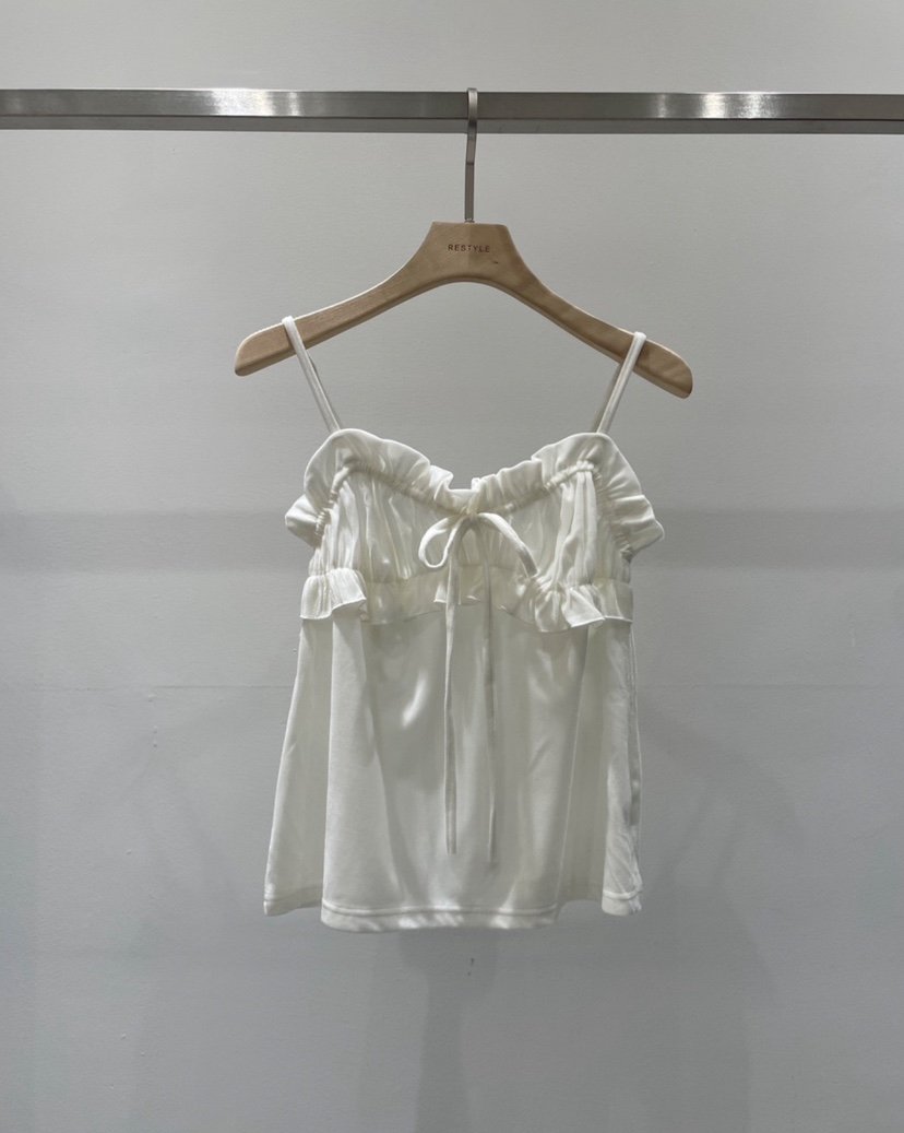 RE STYLE-Q韓國代購㊣女裝新款休閑人氣25秋冬真品吊帶背心RE STYLE吊帶/背心