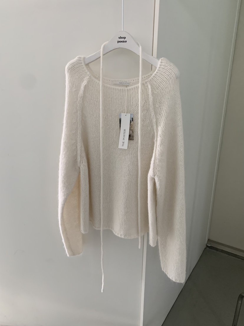 SHOP POSTER韓國代購㊣女裝新款25秋冬真品人氣推薦針織衫SHOP_POSTER針織衫