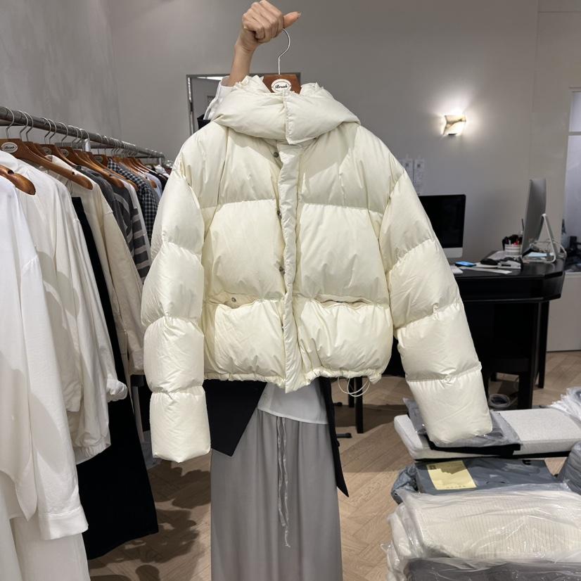 BRUSH-P東大門㊣實拍女裝新款推薦25秋冬短款羽絨服短款連帽絨BRUSH-P短款羽絨服