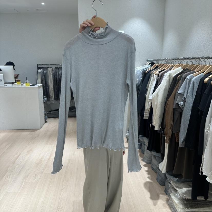 EPIC-S東大門㊣實拍女士新品休閑25秋冬時尚職業真品長袖T恤EPIC-S長袖T恤