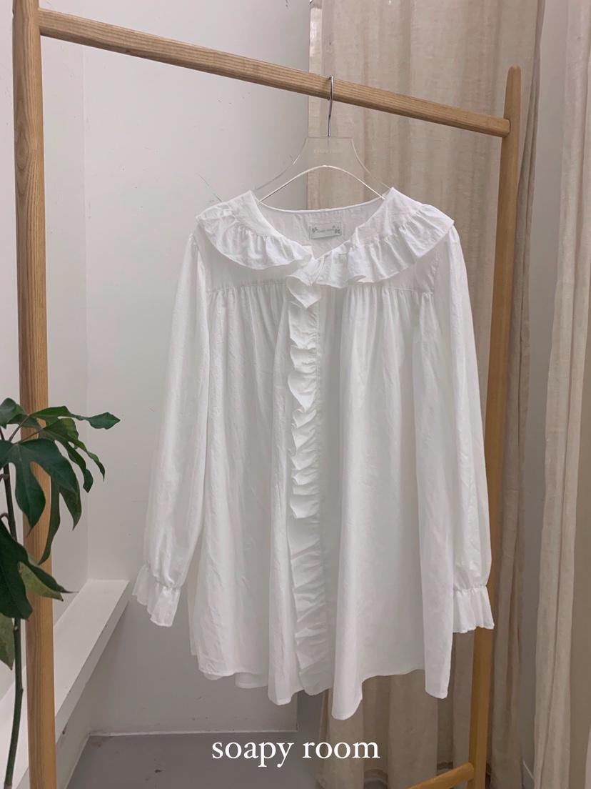 SOAPYROOM韓國直郵㊣女裝新款時尚真品推薦人氣熱賣襯衫蕾絲衫SOAPYROOM襯衫/蕾絲衫