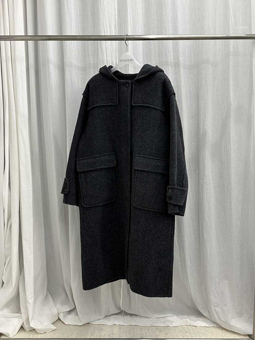 RIVER RAIN東大門㊣實拍女士新品職業推薦真品人氣中長款大衣RIVER RAIN中長款大衣