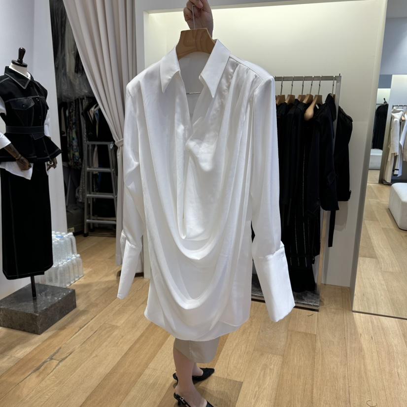 VAN NZILL東大門㊣代購女士新品時尚職業25秋冬襯衫蕾絲衫VAN NZILL襯衫/蕾絲衫