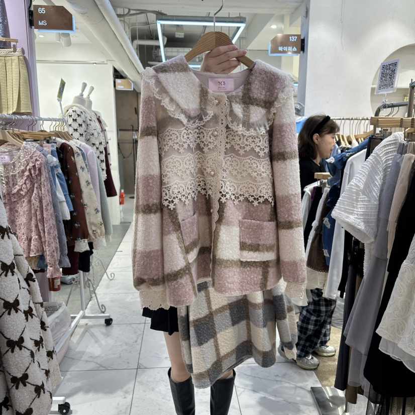 MS東大門㊣代購女裝新品25秋冬時尚真品人氣推薦休閑熱賣夾克MS夾克
